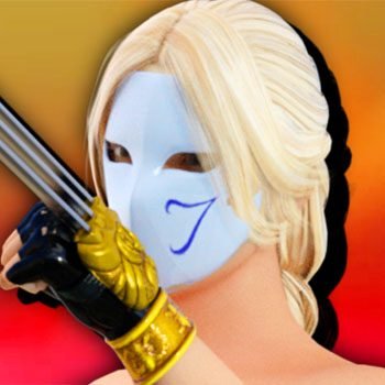 Thumb for the Street Fighter Mortal Kombat Dead or Alive porn parody cosplay site showing a Vega closeup render